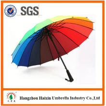 Top Quality 23'*8k Plastic Cover hot item durable auto open golf umbrella